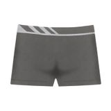 Cueca Boxer Lisa Microfibra Altomax Cinza Gg