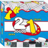 Jogo 2 Em 1 Trilha E Dama Nig 202