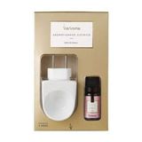 Kit Aromatizador Difusor Elétrico Porcelana Com Essência