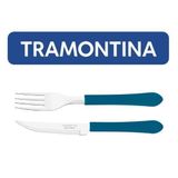 Kit Restaurante 150 Talheres Tramontina Leme Azul