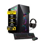 Pc Gamer I3 9° 16gb Placa Vídeo Rx550 4gb Hd 1tb Ssd 240gb