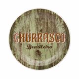 Prato Raso Churrasco Verde Green Oxford® Ceramica 26cm