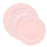 Jogo Pratos Rasos Fundos E Sobremesa 18 Peças Soleil Blush Oxford® Porcelana