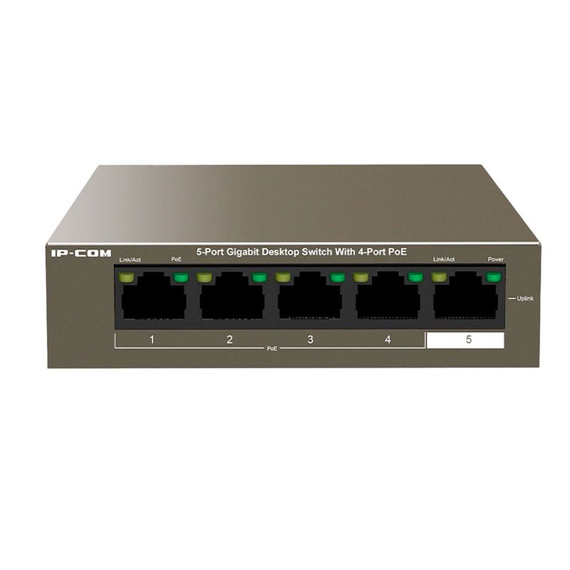 Switch Com 5 Portas G1105p-4-63w Ipcom