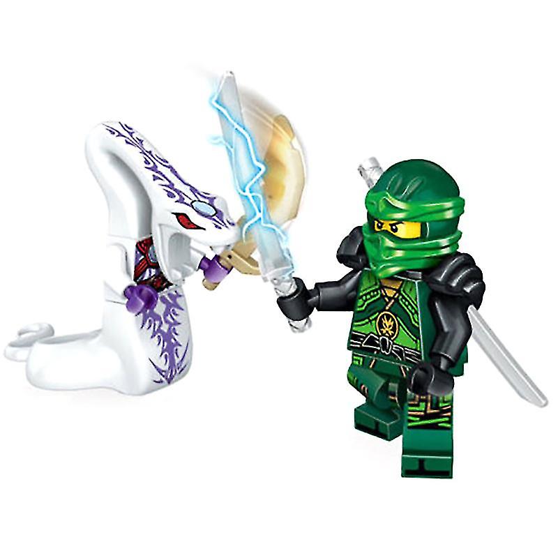 Conjunto De 24 Pces Ninjago Mini Figuras Kai Jay Sensei Wu Master