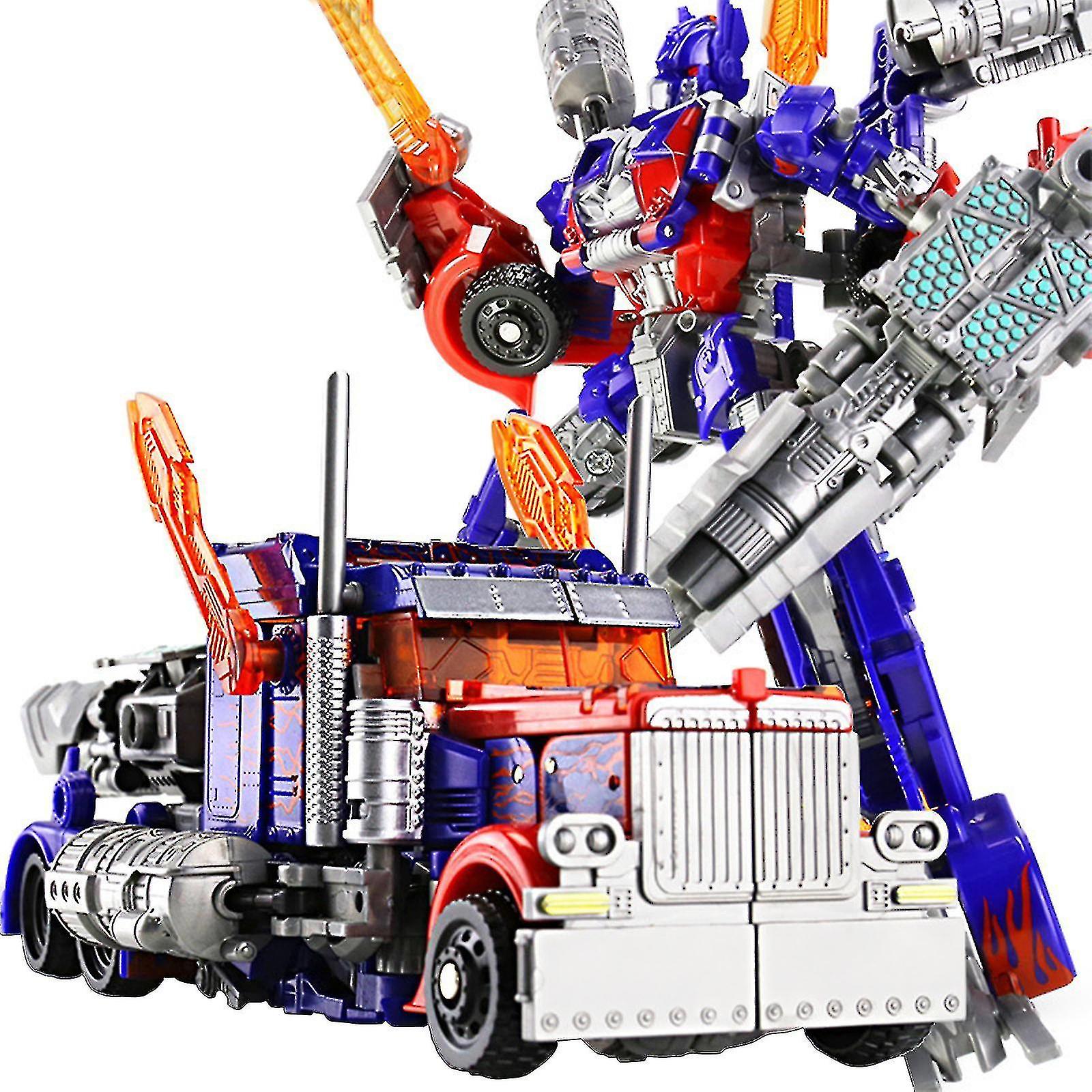 20cm Deformação Toy Optimus Prime Action Figure, Cool Abs R