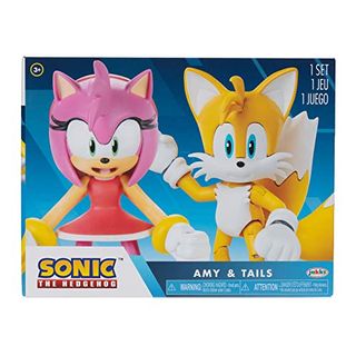 SONIC Coleção Action Figure com 6 Bonecos do Mercado Livre Super Sonic  Metal Sonic Amy Knuckles Tail 