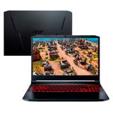 Notebook Gamer Acer NITRO 5 AN515-57-579B INTEL Core I5 8GB 256 GB SSD Tela 15,6 Polegadas Full HD Windows 11 Preto