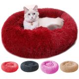 Caminha Nuvem Pet Redonda Pelúcia Cachorros Gatos Gg 80x80cm