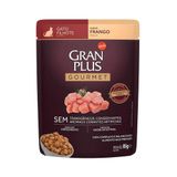 Ração Úmida Gran Plus Gourmet Gatos Filhotes Frango Sachê 85g