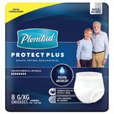 Fralda Geriátrica Plenitud Protect Plus G/xg Com 8 Unidades