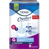 Fralda Geriatrica Tena Confort G Com 8 Unidades