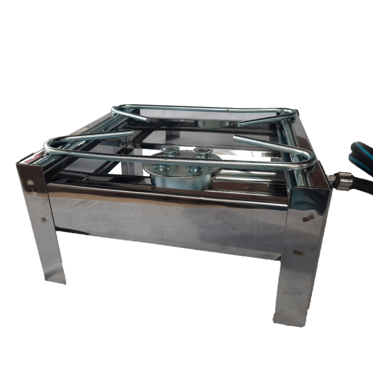 Fogão Fogareiro Inox Alta Pressão 1 Boca + Kit Gás Incluso Carrefour