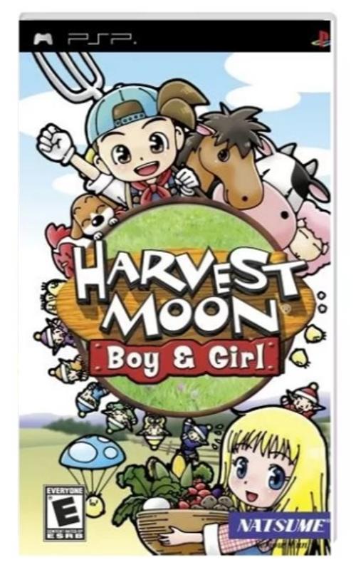 Jogo Harvest Moon Boy & Girl - Psp - Natsume