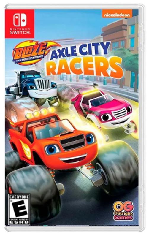 Jogo Blaze And The Monster Machines Axle City Racers - Switch - Outright Games