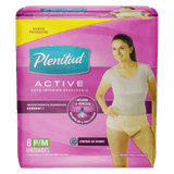 Roupa Intima Descartavel Plenitud Femme P/m Com 8 Unidades