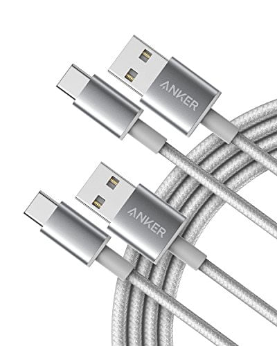 Cabo Usb Tipo C, Anker 2-pack 6ft Premium Nylon Usb-c T