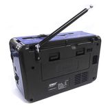 Rádio Am Fm Retro Sd/tf/usb Le-613
