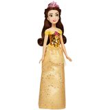 Disney Princess Royal Shimmer Belle Doll, Boneca De Moda Com Saia E Acessórios, Brinquedo Para Crianças 3 Anos Ou Mais