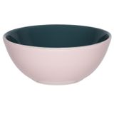 Tigela Bowl Bicolor Verde E Rosa Oxford® Cerâmica 600ml