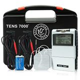 Estimulador Muscular Tens Digital C/ Acessórios P/ Alívio De Dores Nas Costas, Pescoço E Músculos - Tens 7000