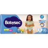 Fralda Babysec Ultrasec Mega Galinha Pintadinha Xg Com 30 Unidades