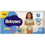 Fralda Babysec Ultrasec Hiper Galinha Pintadinha Xg Com 60 Unidades