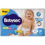 Fralda Babysec Ultrasec Mega Galinha Pintadinha P Com 42 Unidades