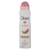 Desodorante Dove Go Aerossol Fresh Romã E Verbena Feminino 87g