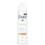 Desodorante Aerossol Dove Sensitive Skin Sem Perfume 150ml