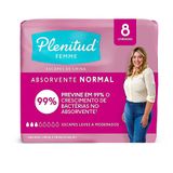 Absorvente Plenitud Femme Normal Com Abas 8 Unidades