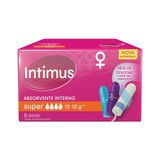 Absorvente Intimus Gel Interno Super Com 8 Unidades