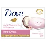 Sabonete Em Barra Dove Delicious Care Leite De Coco E Jasmim 90g