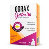 Ograx Gatos Suplemento Alimentar 30 Cápsulas Gelatinosas