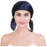 Suave Mulberry Silk Nightcap (azul Marinho) (tamanho Único)
