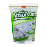 Areia Higiênica Silica Absorcat Para Gato Com 1,6kg