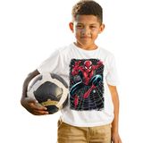 Camisa Camiseta Homem Aranha Aranhaverso Infantil Juvenil 07