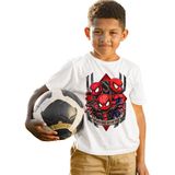 Camisa Camiseta Homem Aranha Aranhaverso Infantil Juvenil 01