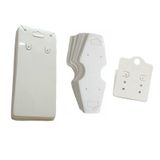 Kit 300 Peças Tag Para Bijuterias 3 Modelos Branco