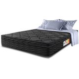 Colchão King Ortopédico Black 193x203x28 One Face Espuma D33 Preto