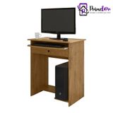 Escrivaninha Office Mesa De Computador Com Suporte De Teclado E Gaveta Pratica