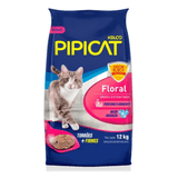 Areia Sanitaria Floral Pipicat 12kg