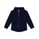 Camisa Infantil Masculina Manga Longa Trick Nick Azul G