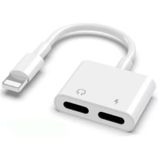 Adaptador Duplo Fone/carregador P/ Dispositivos Lightning