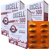 3 Oxcell 500 Mg 90 Capsulas Suplemento Alimentar Omega 3 Caes Gatos Avert