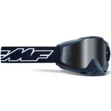 Oculos Motocross Fmf Powerbomb Rocket Preto Espelhado