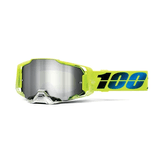 Oculos Motocross 100% Armega Espelhado Koropi Amarelo