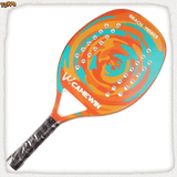 2 Raquetes De Beach Tennis Vermelho E Laranja