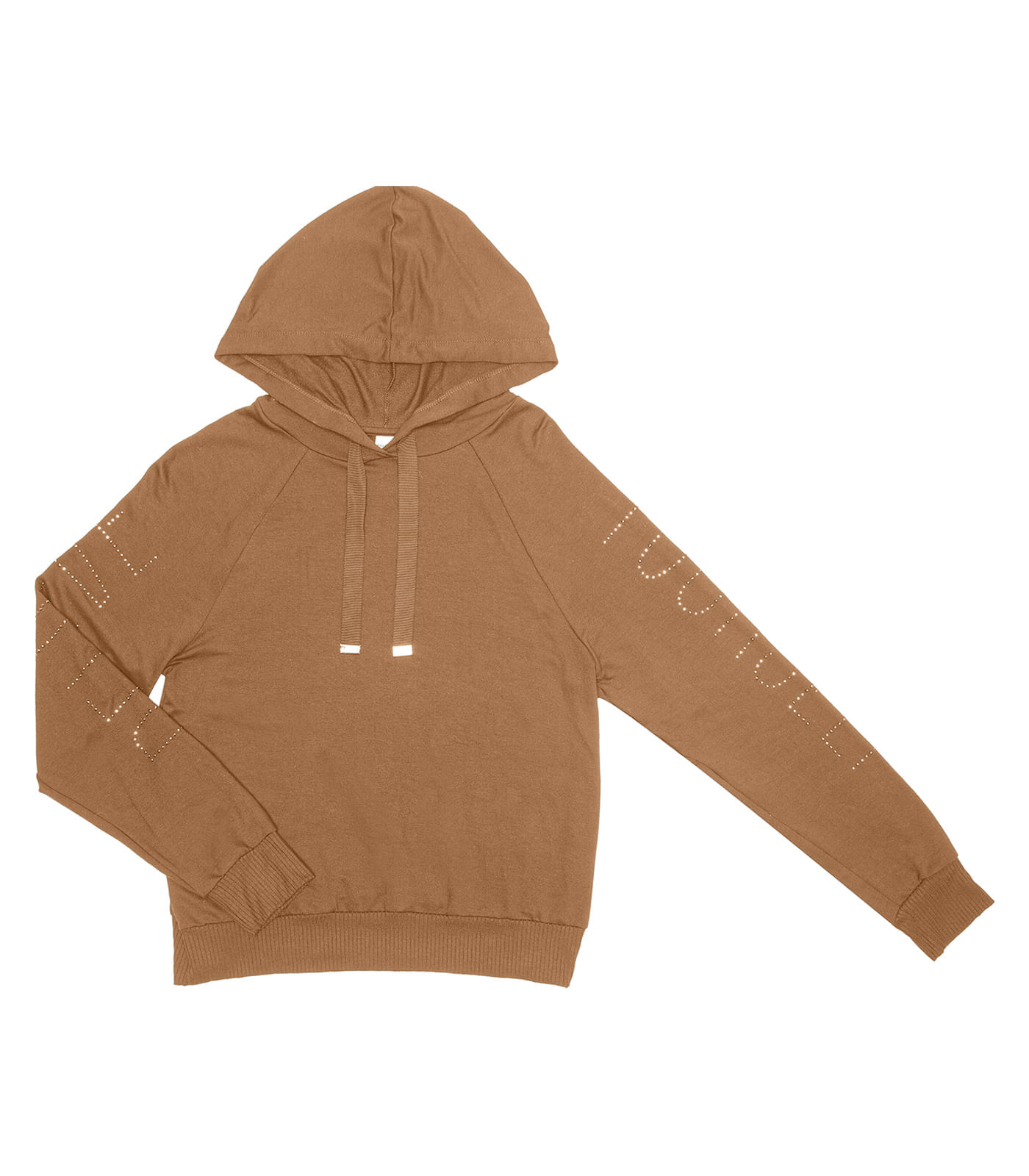 Blusão Estampado Feminino Rovitex Marrom P