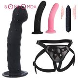 10 Velocidade Ajustável Cinto Vibrador Wearable Dildo Dildo Pant